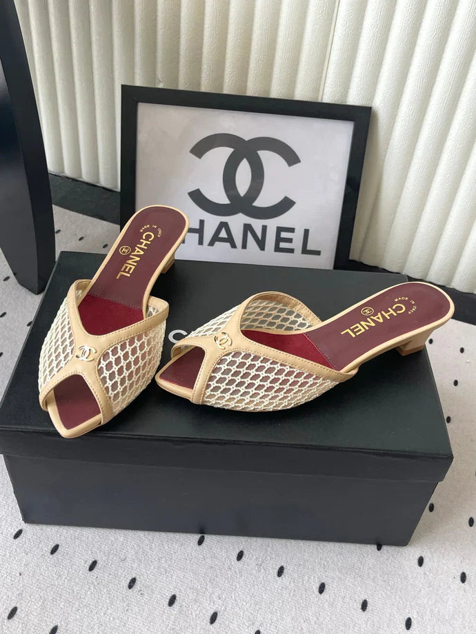 Chanel 2026 Mule Mesh Lambskin