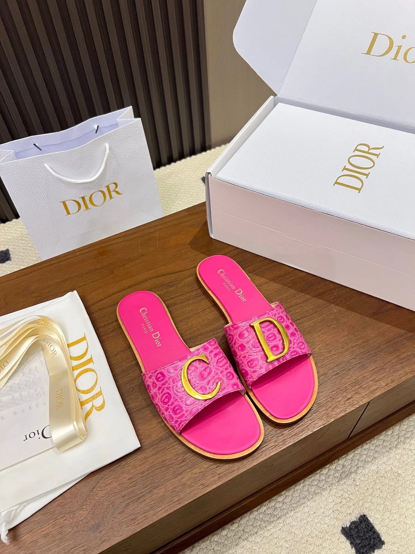 Dior 2026 Slipper Leather 904812