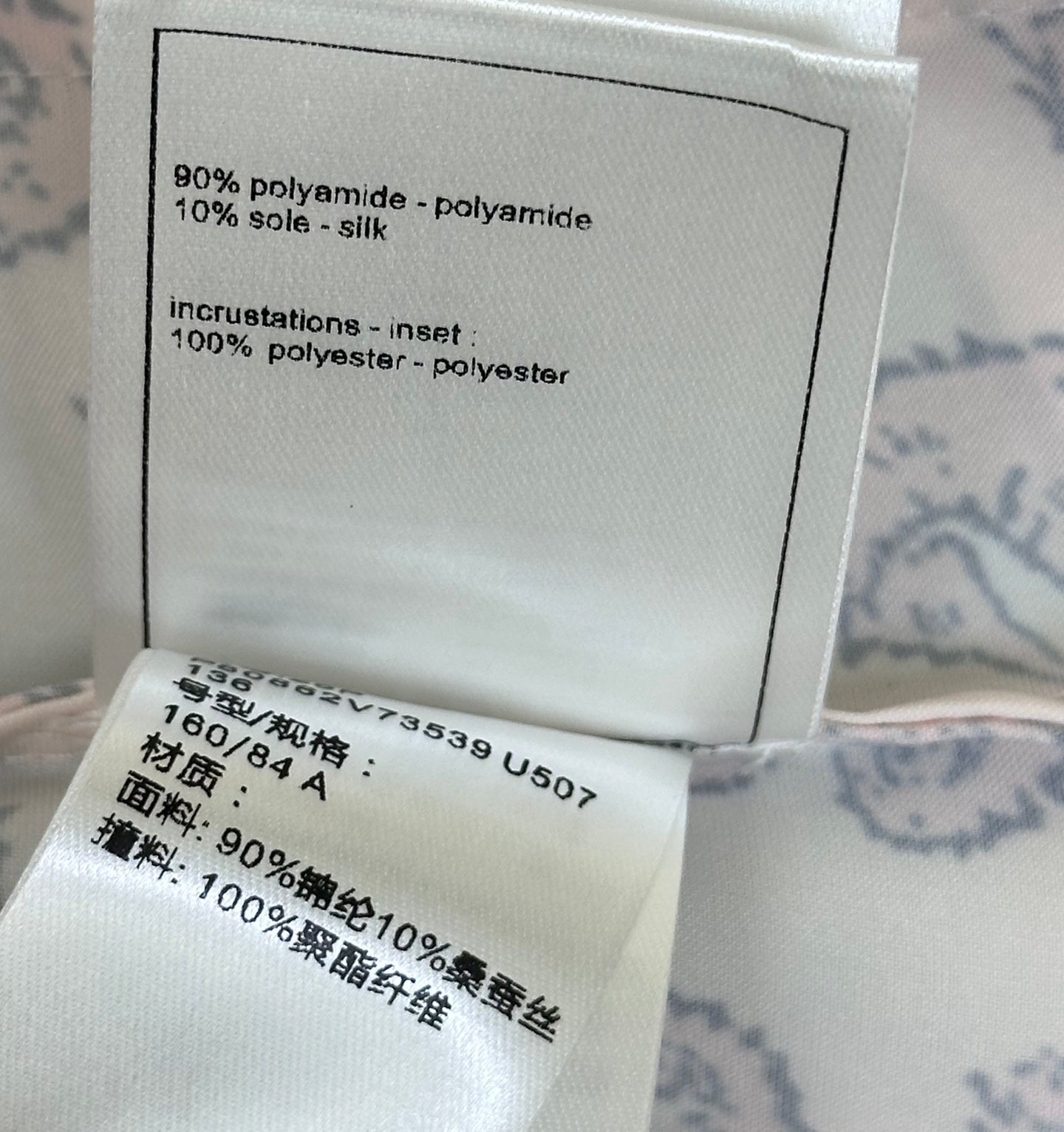 CC 26 Artistic Print Collared Shirt in Polyamide