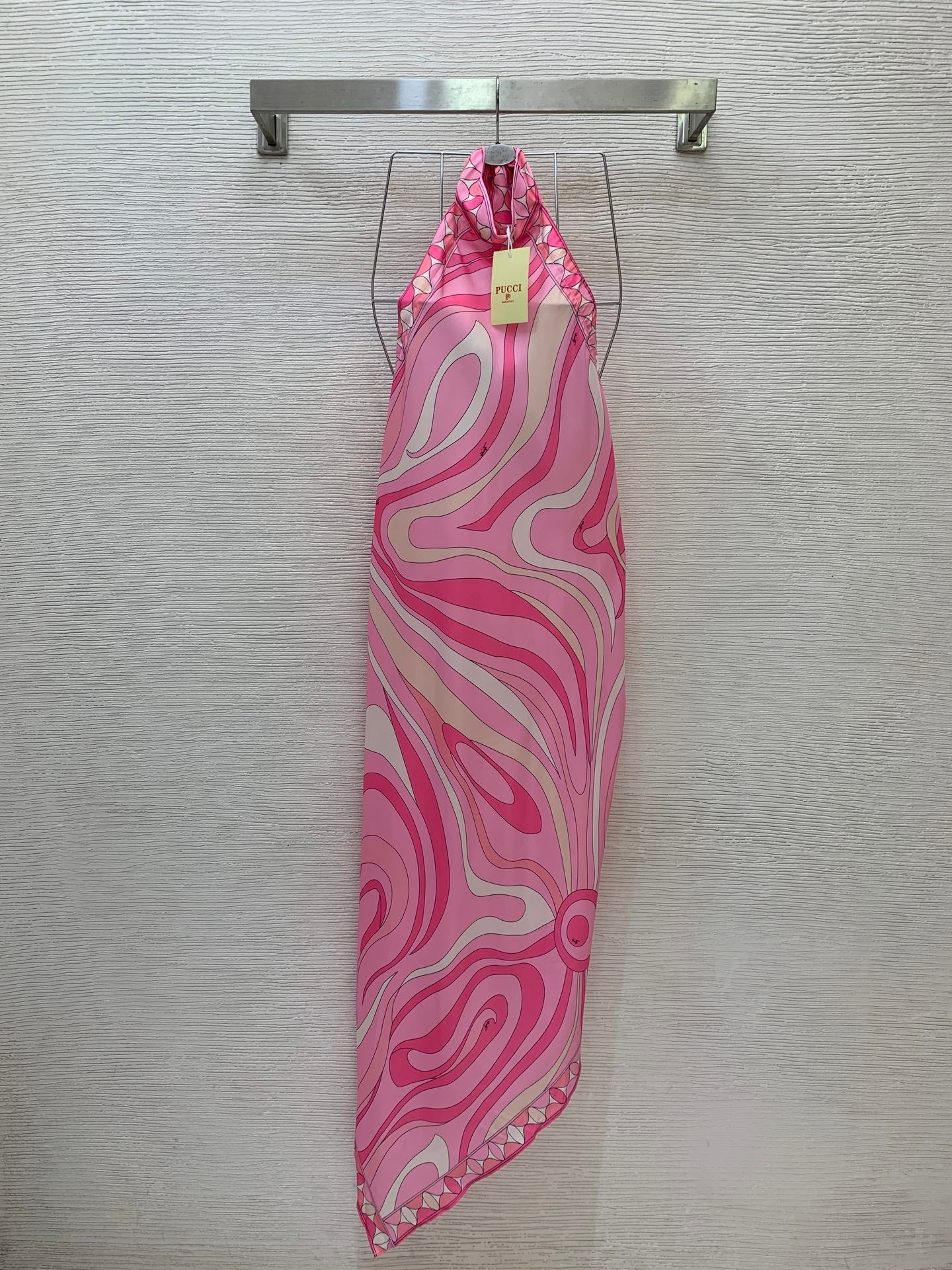 Pucci 26s Top Midi Skirt Silk Twill Fabric 01