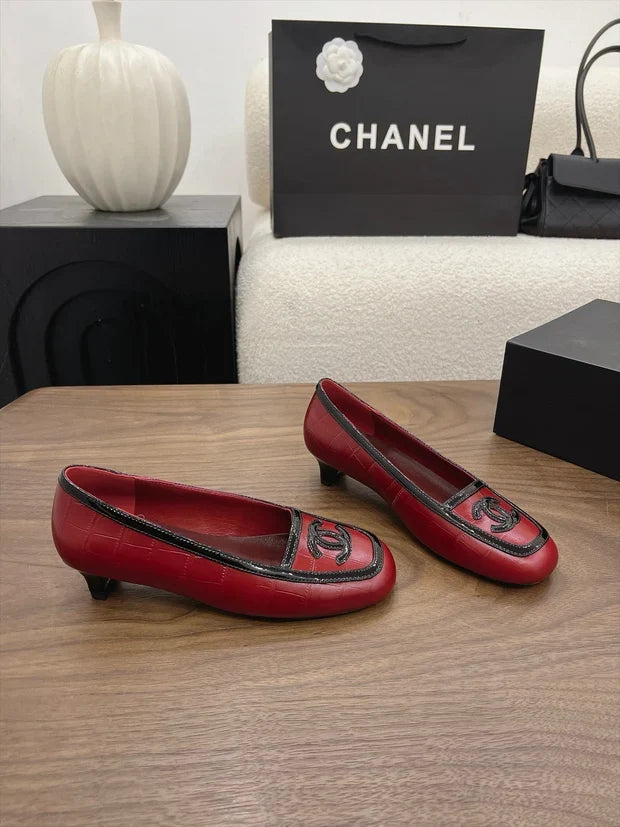 Chanel 2026 Square Toe Pump 4cm Lambskin 191779