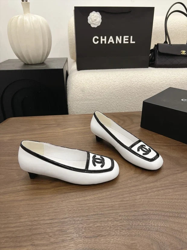 Chanel 2026 Square Toe Pump 4cm Lambskin 191779