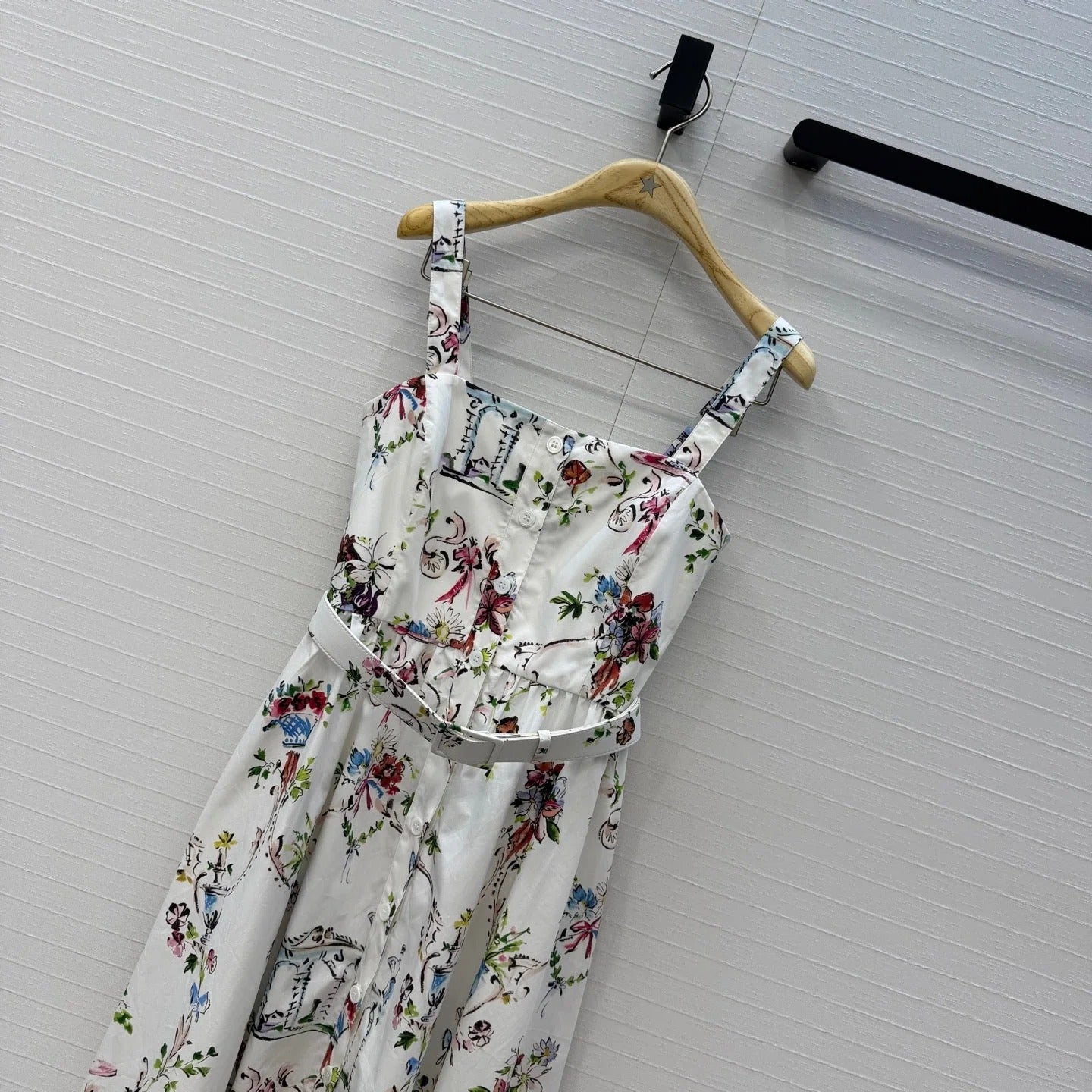 Dior 2026 Print Slip Dress Cotton 401997