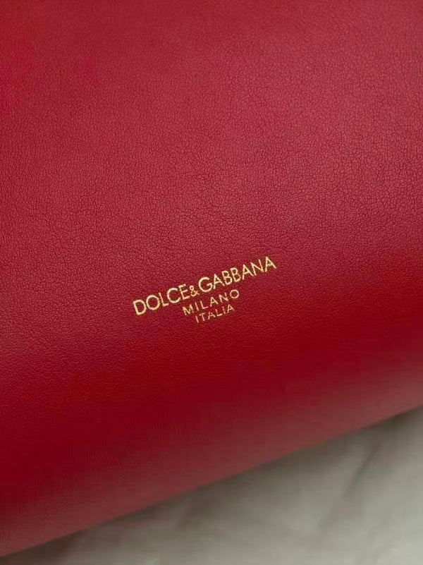 DB My Sicily Bag 21cm Red Calfskin