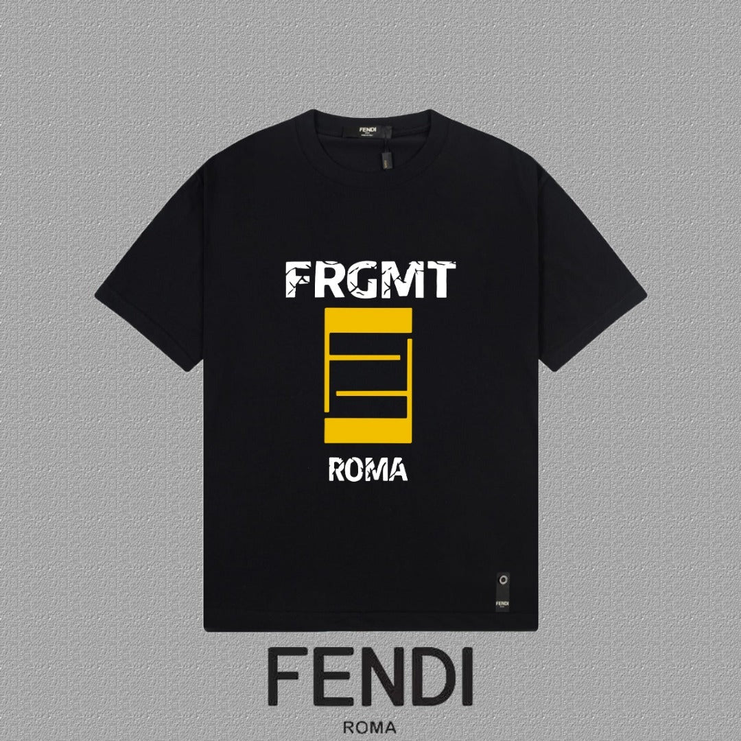 Fendi 2026 Men's Short-Sleeve T-Shirt Cotton 806049