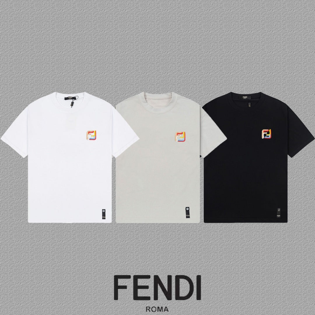 Fendi 2026 Men's Short-Sleeve T-Shirt Cotton 805954