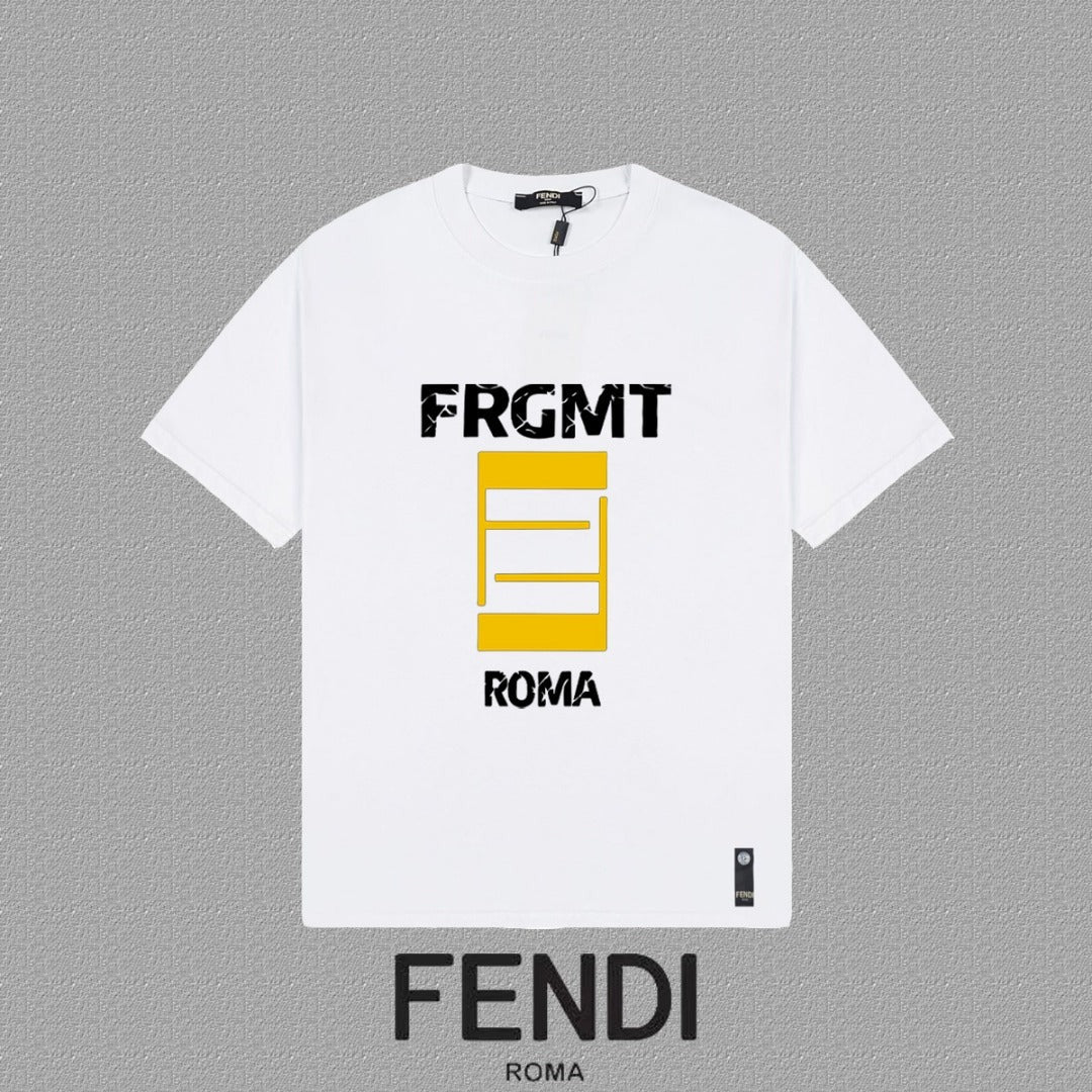 Fendi 2026 Men's Short-Sleeve T-Shirt Cotton 806049