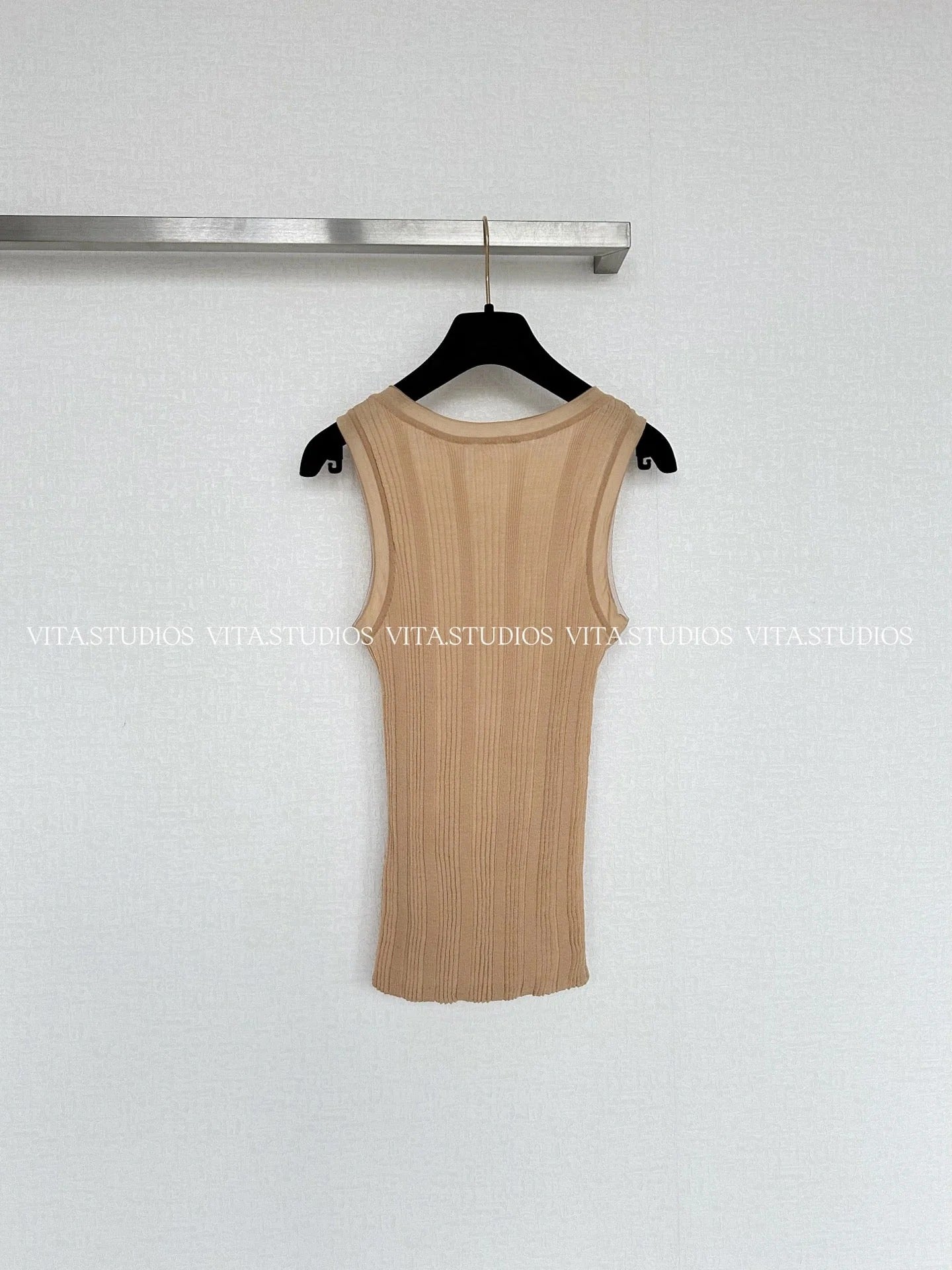Chanel 2026 Vest Shirt Brown Cotton 634555