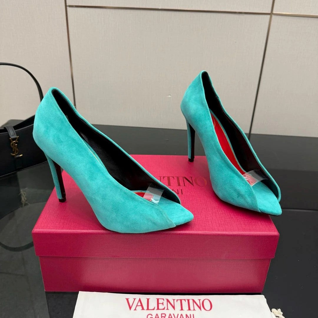 VT 26s High Heel Sandals 110 Suede Leather 725470