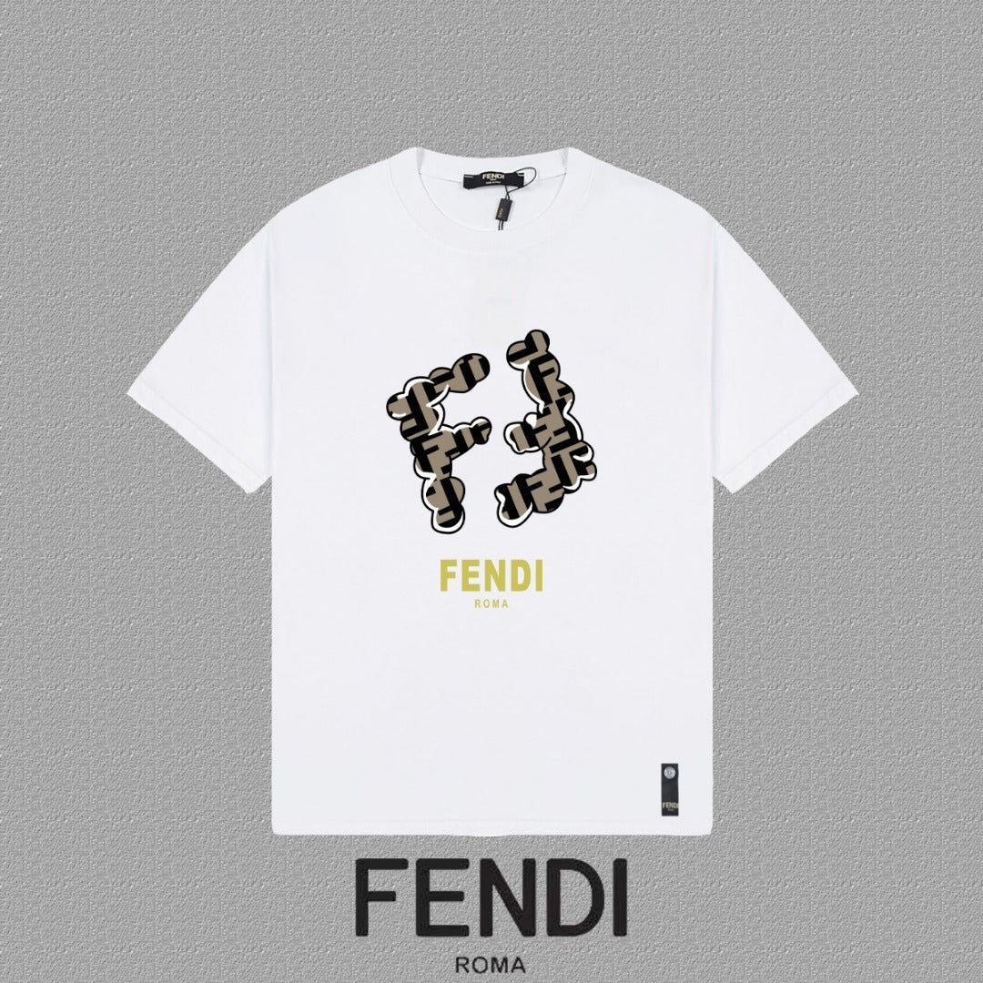 Fendi 2026 Men's Short-Sleeve T-Shirt Cotton 805939
