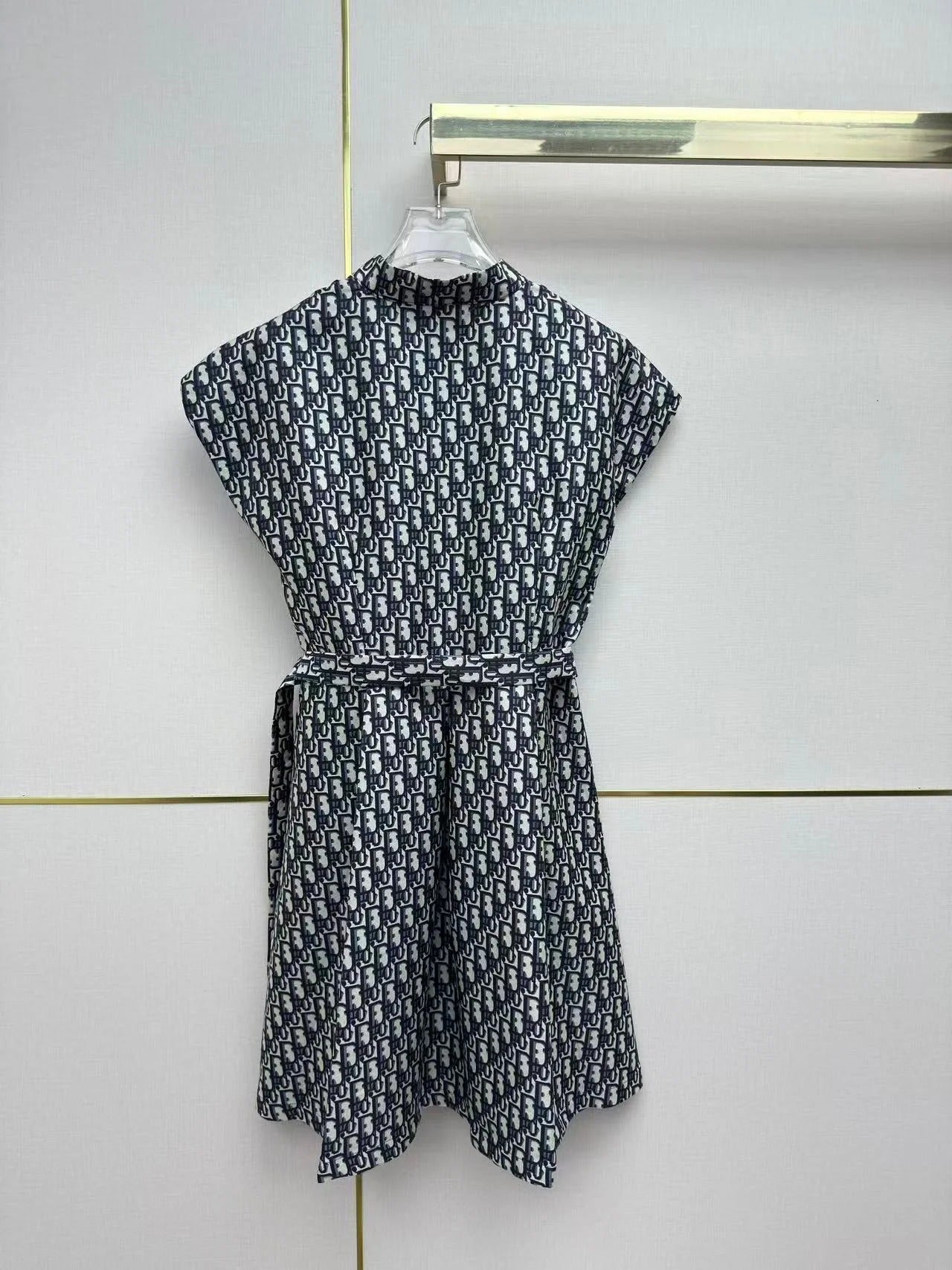 Dior 2026 Shirt Dress Black Polyester 396918