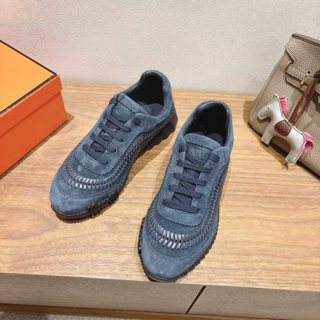 Hermes 2026 Bouncing Sneaker Suede