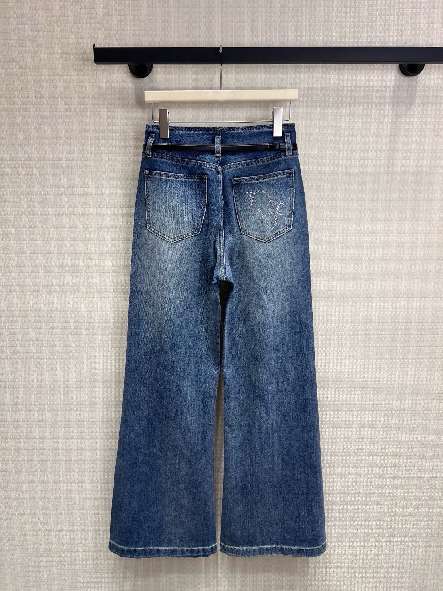Dior 2026 Washed Blue Pants Cotton 400650
