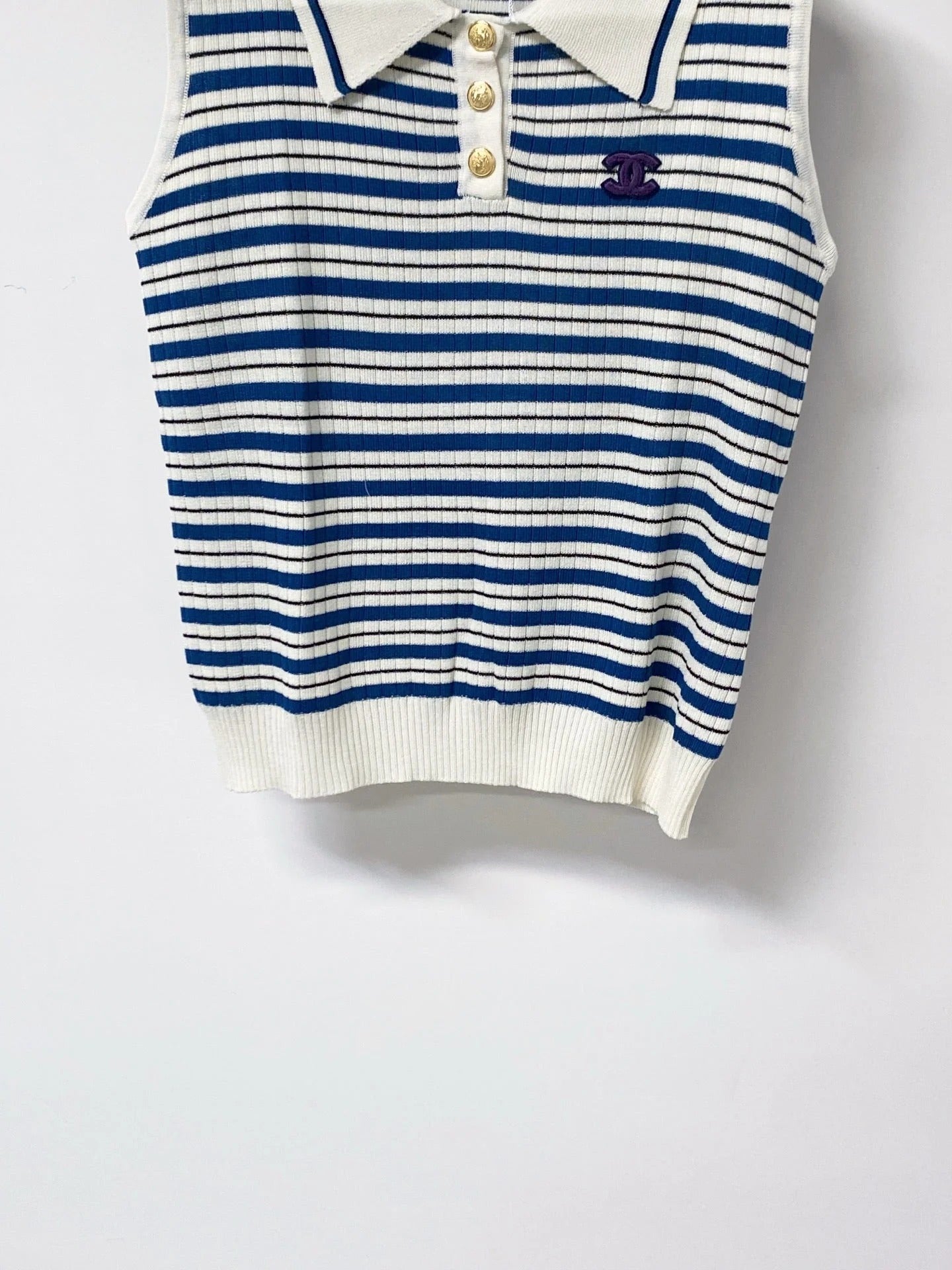 Chanel 2026 Vest Polo Shirt Wool 632169