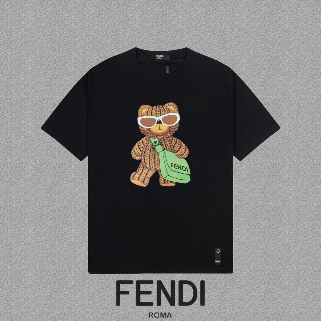 Fendi 2026 Men's Short-Sleeve T-Shirt Cotton 806038