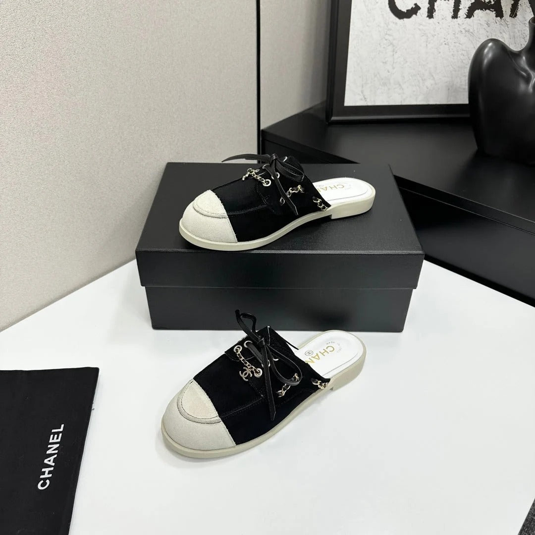 Chanel 2026 Slip-On Mule Suede Cowhide 985753