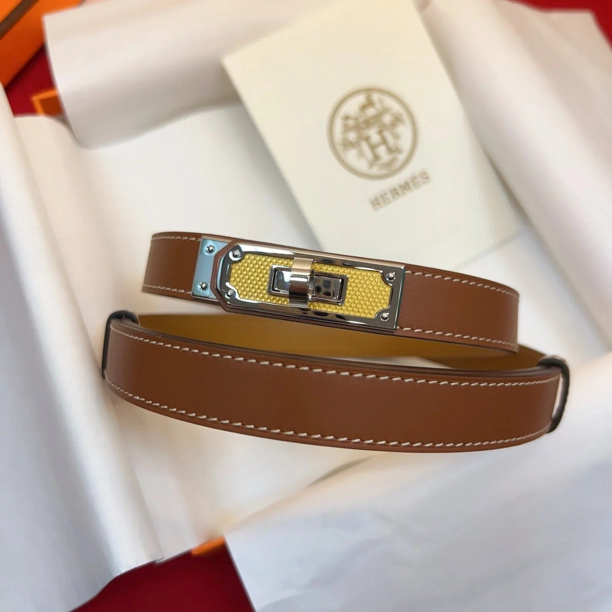 Hermes 2026 Kelly Splas'H 18 Belt Leather 211065