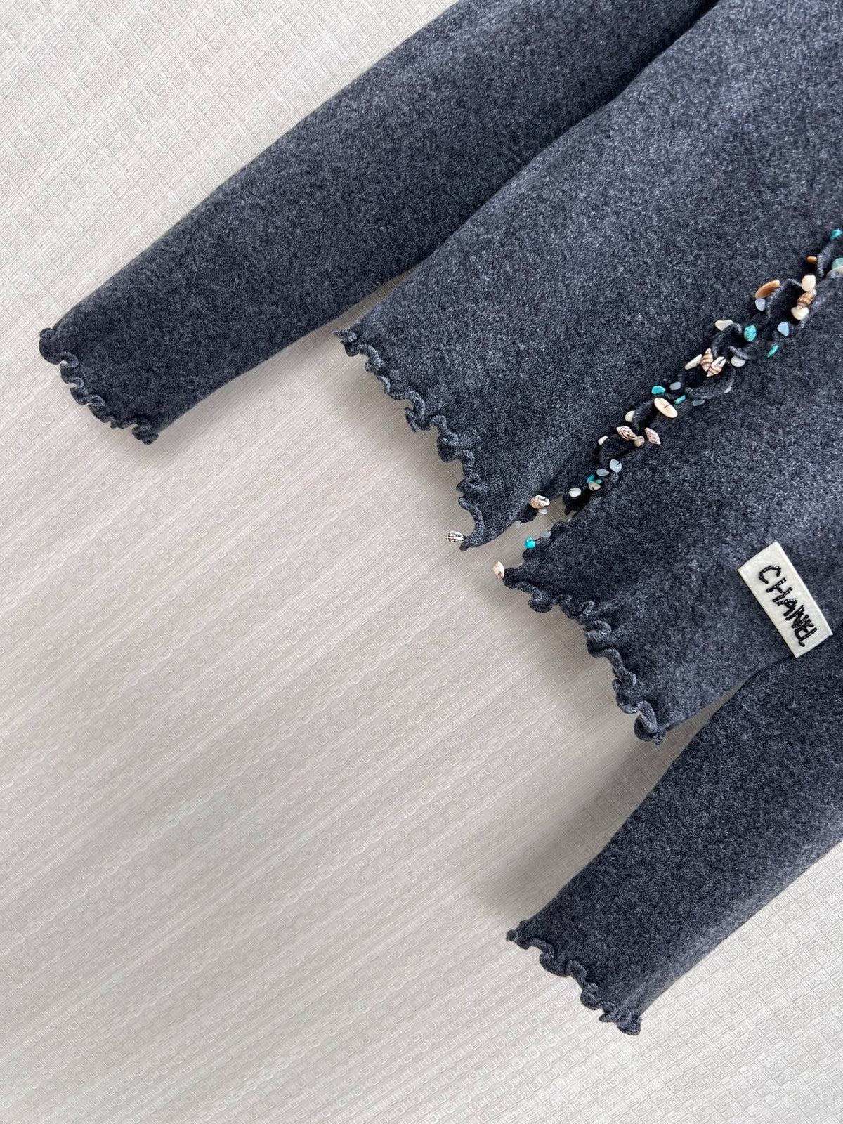 Chanel 2026 Cardigan With Bead And Rhinestone Embellishments 425523
