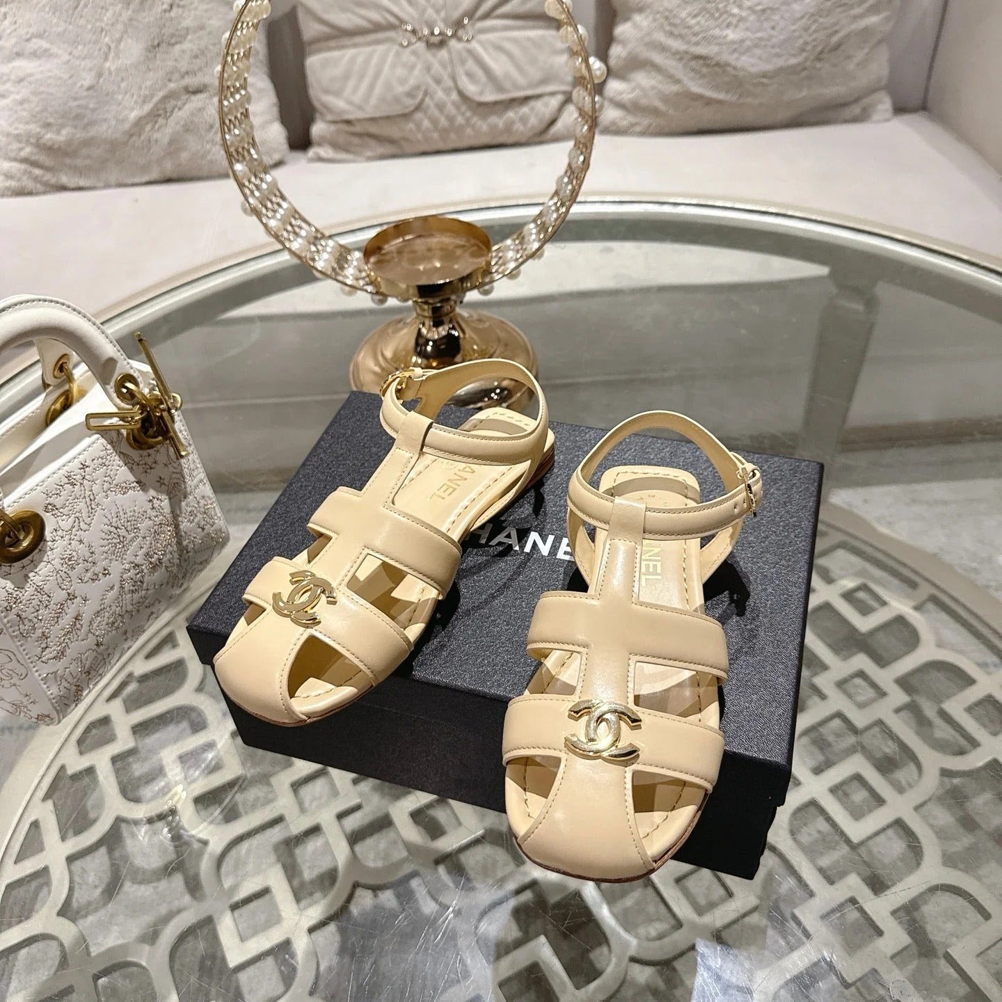 Chanel 2026 Sandals Calfskin 926456