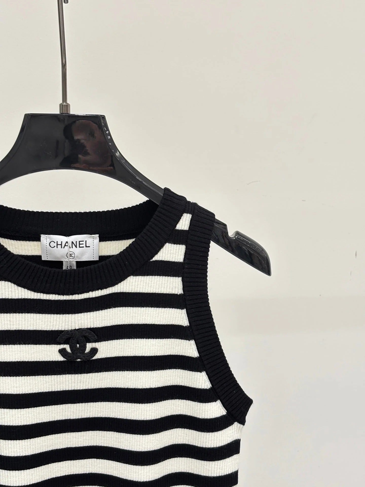 Chanel 2026 Striped Vest Wool 413791