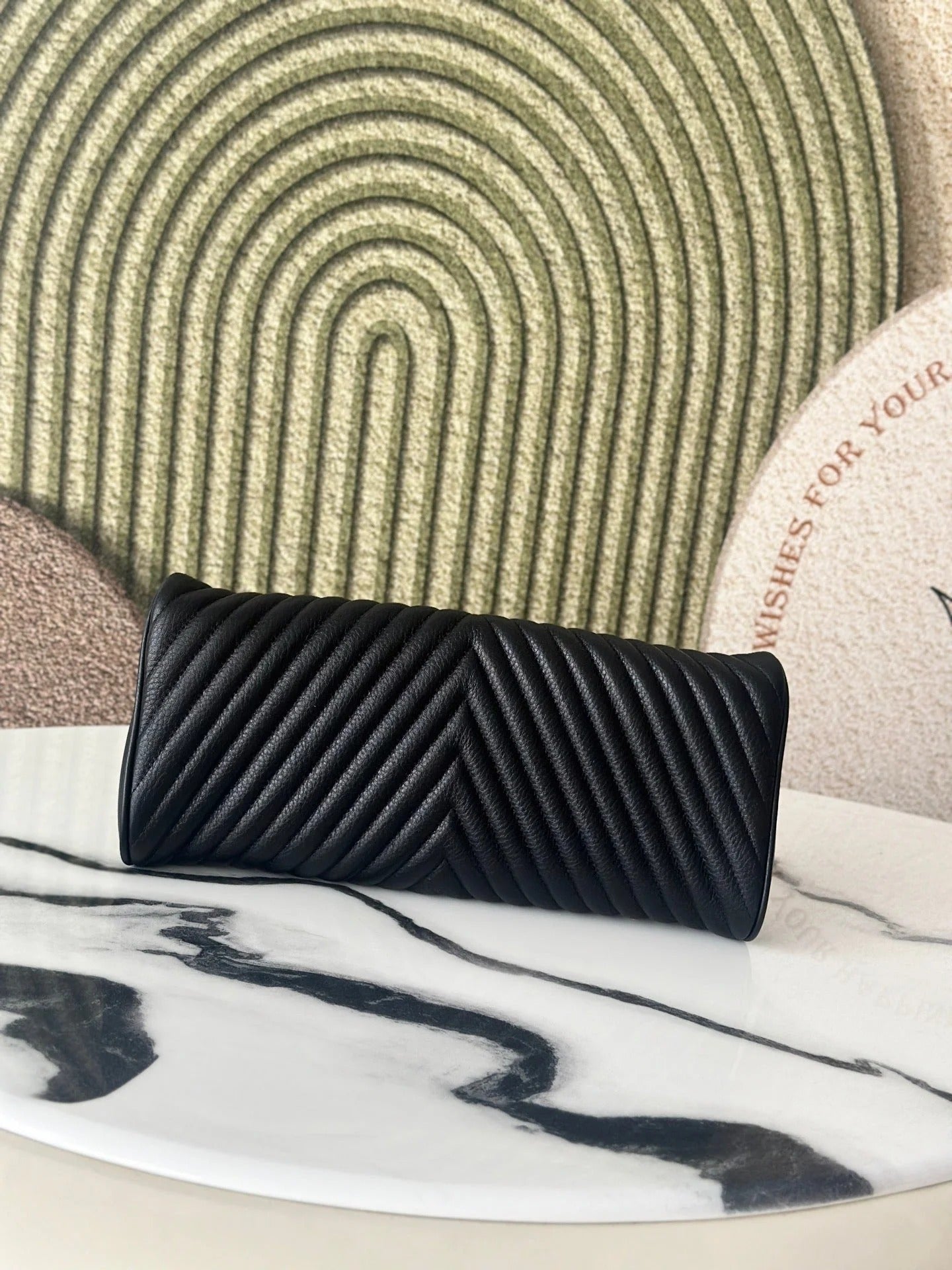 Chanel 2026 Clutch 30cm Black Lambskin