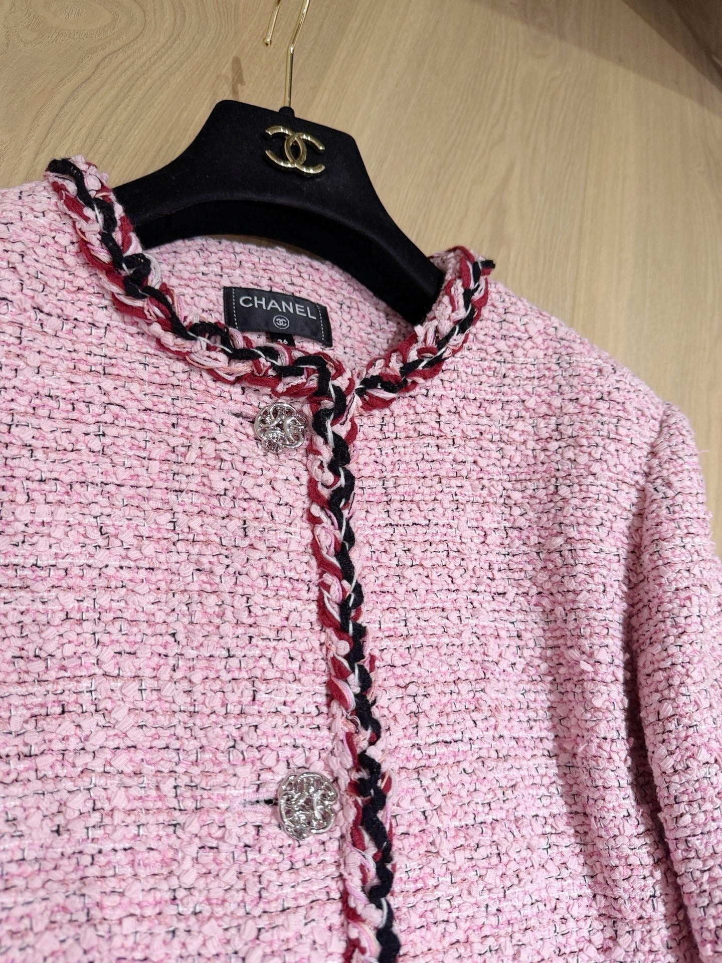 Chanel 2026 Jacket Pink Wool 418413