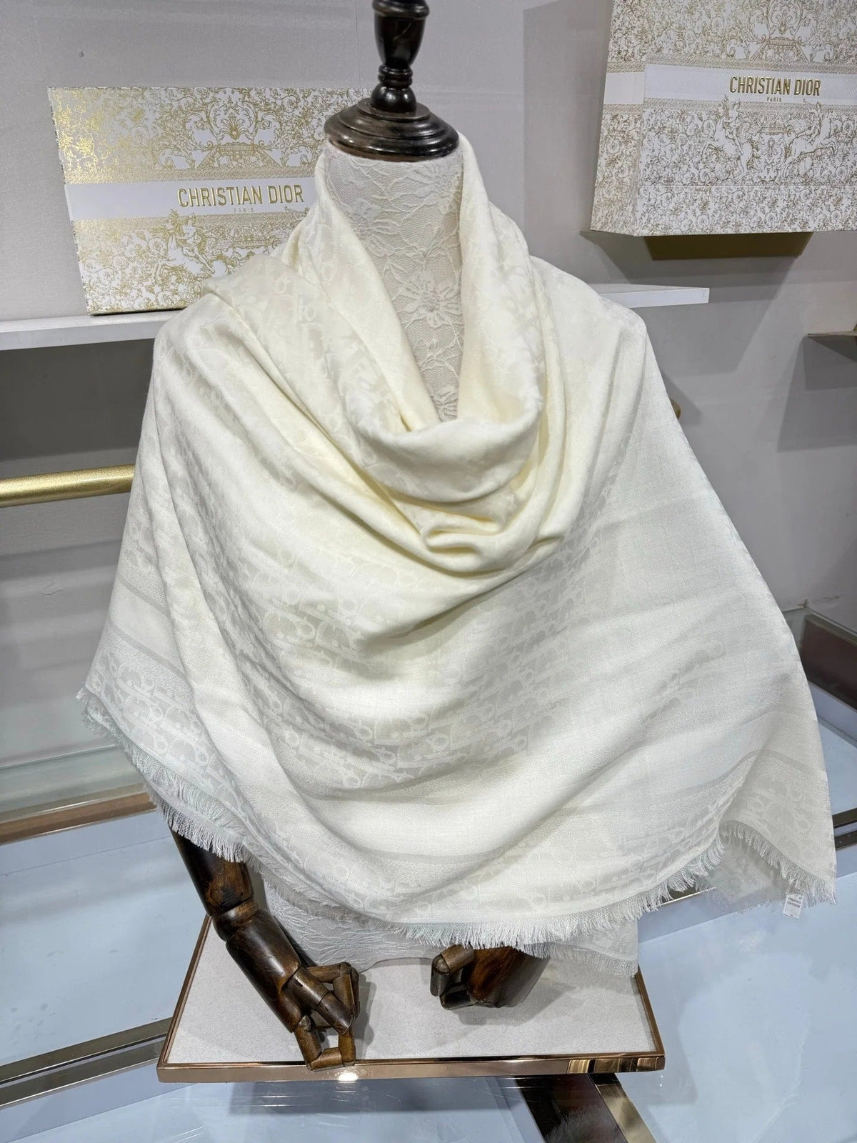 Dior 2026 Scarf 140cm Mulberry Silk 217282