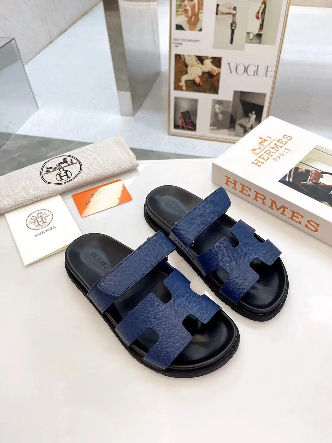 Hermes 2026 Chypre Sandal Epsom Leather 779911