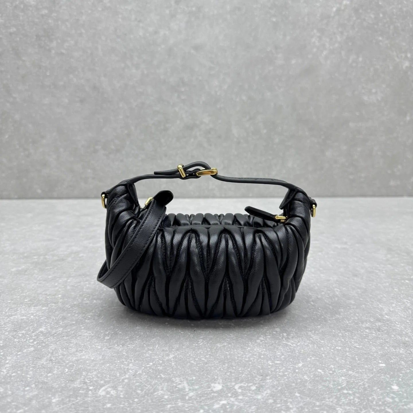 Miumiu 2026 Wander Bag 16cm Matelasse Nappa Leather 351720