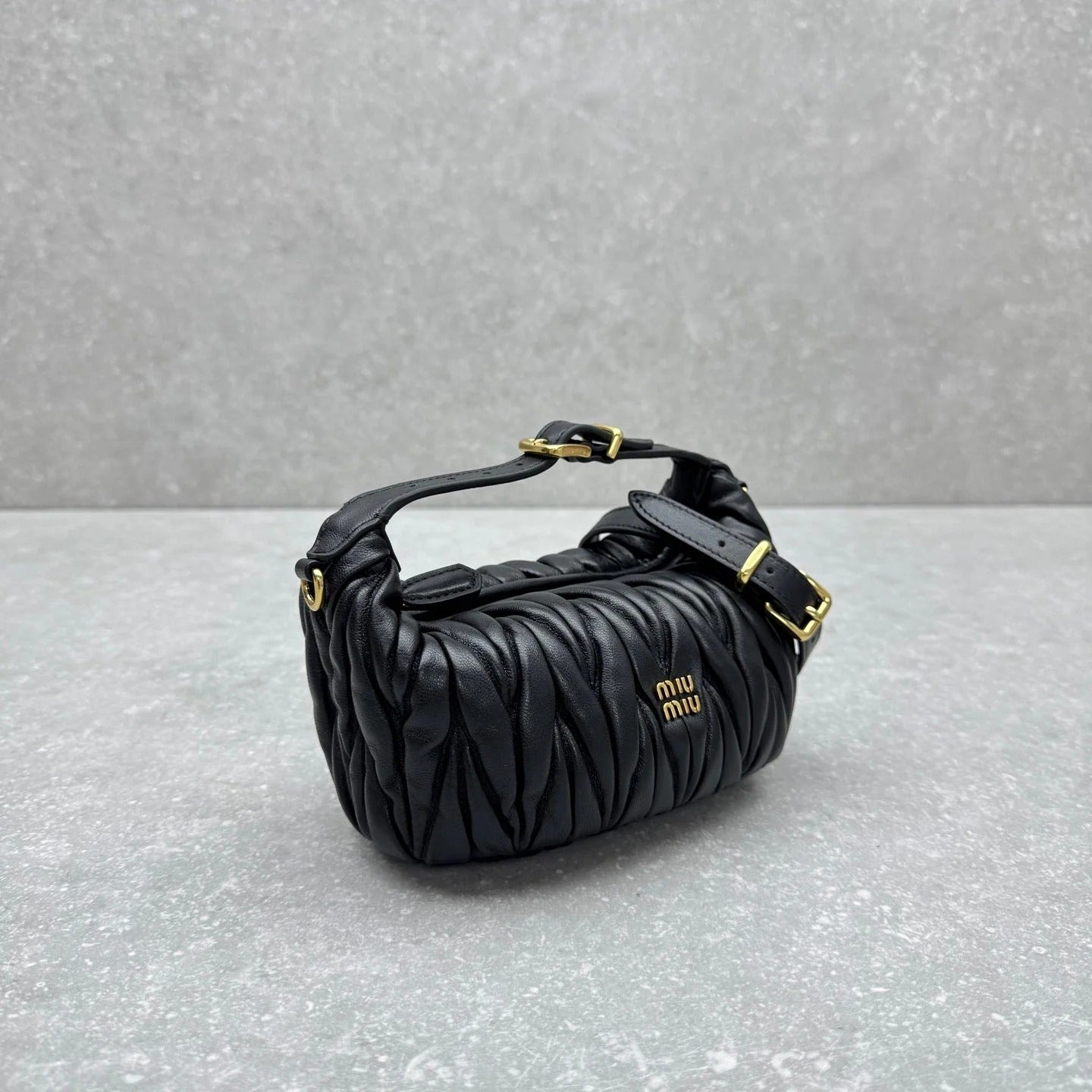 Miumiu 2026 Wander Bag 16cm Matelasse Nappa Leather 351720