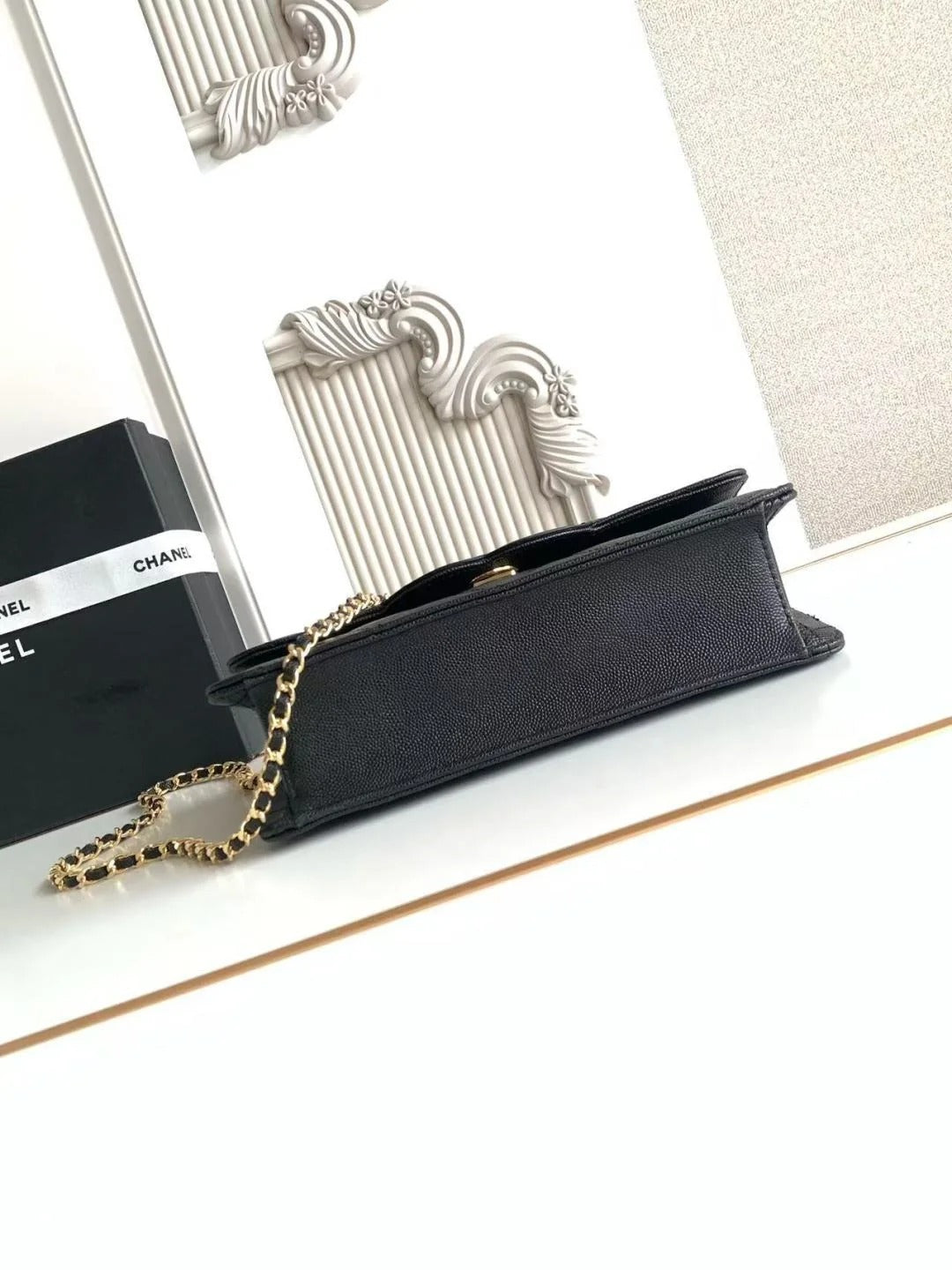 Chanel 2026 Flap Bag 24cm Pebbled Calfskin