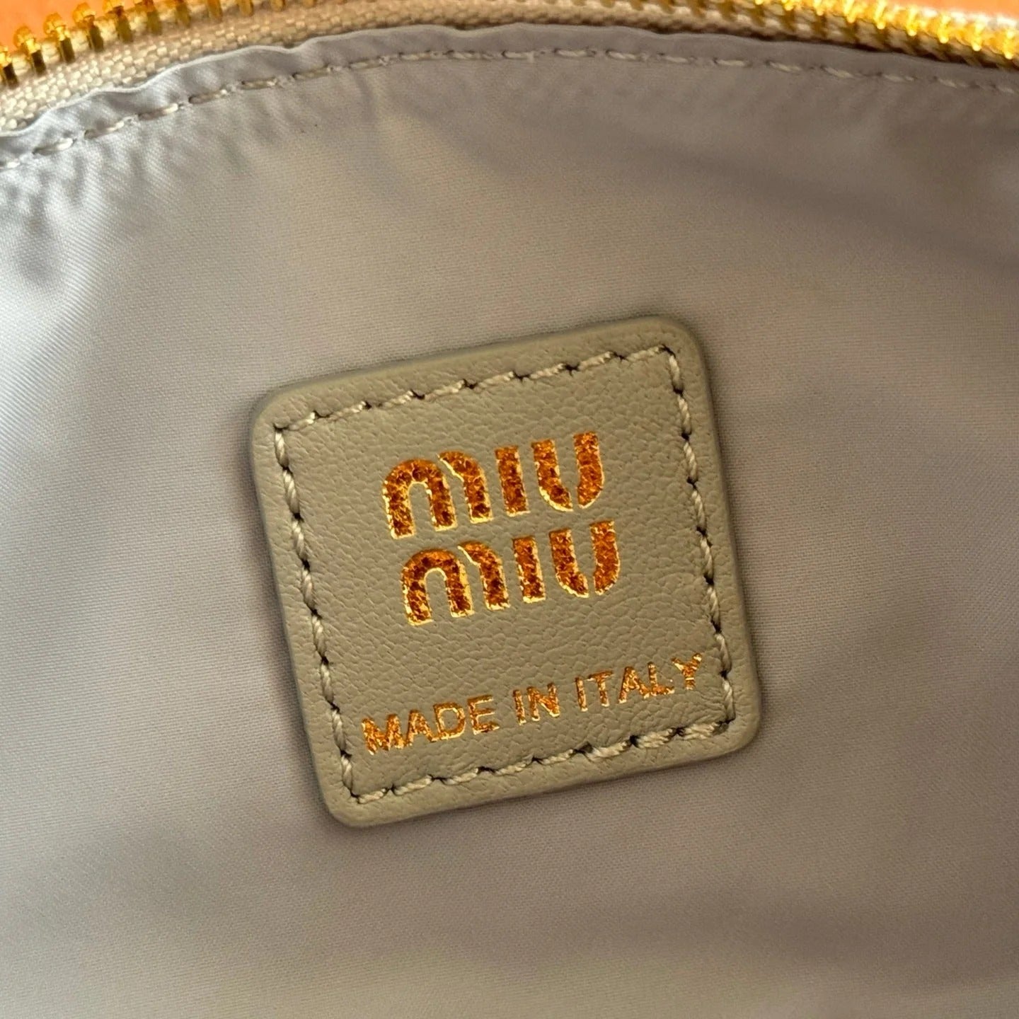 Miu Miu Adventure Nappa Canvas Bucket Bag 22 Gray in Fabric 285322