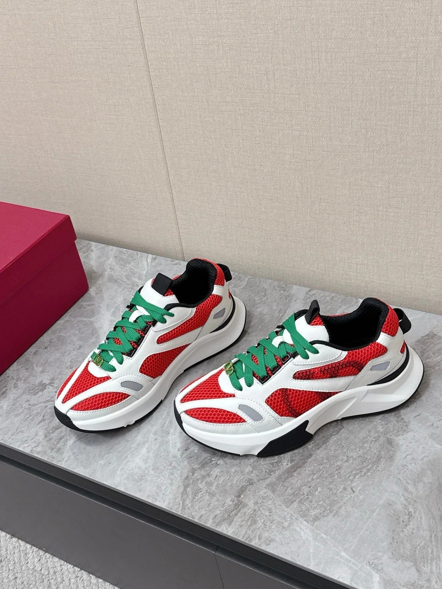 Valentino VLogo Pace Sneakers Mesh Leather 866605