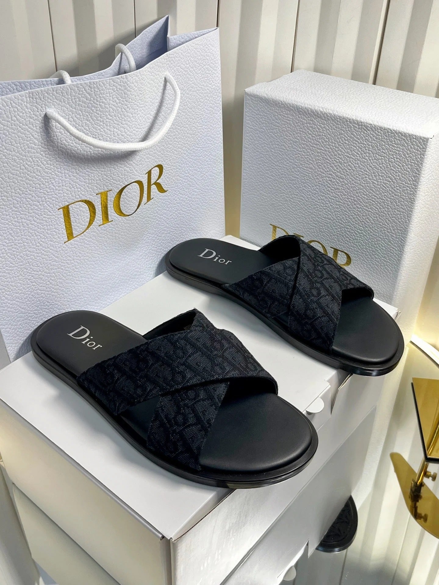 Dior 2026 Alias Sandals Canvas Leather 922917