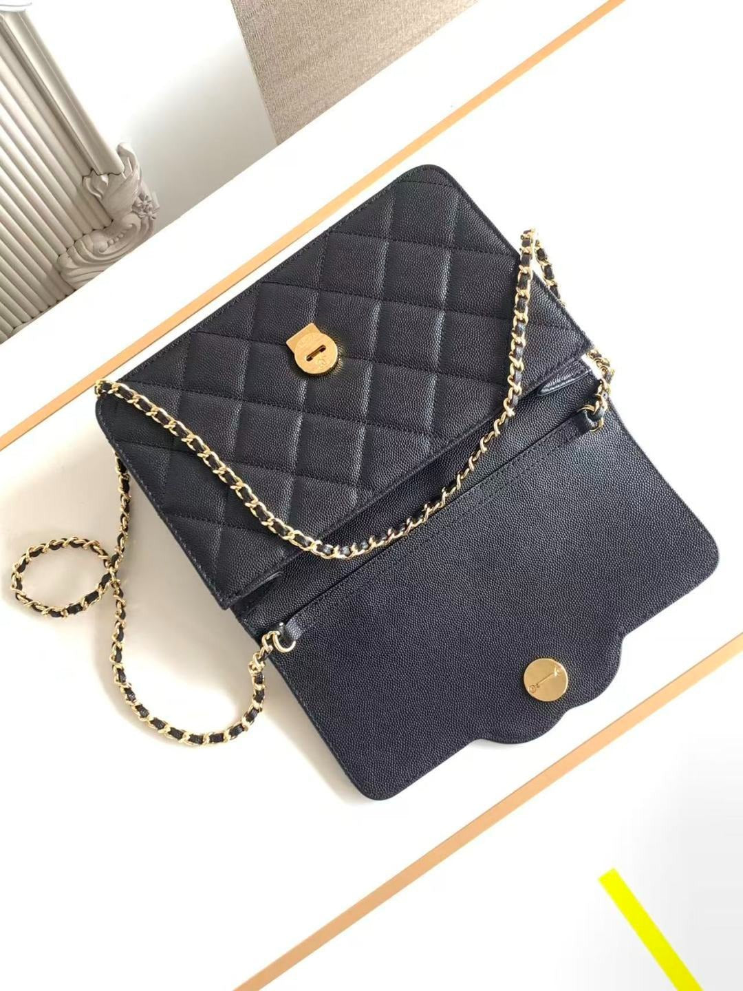 Chanel 2026 Flap Bag 24cm Pebbled Calfskin