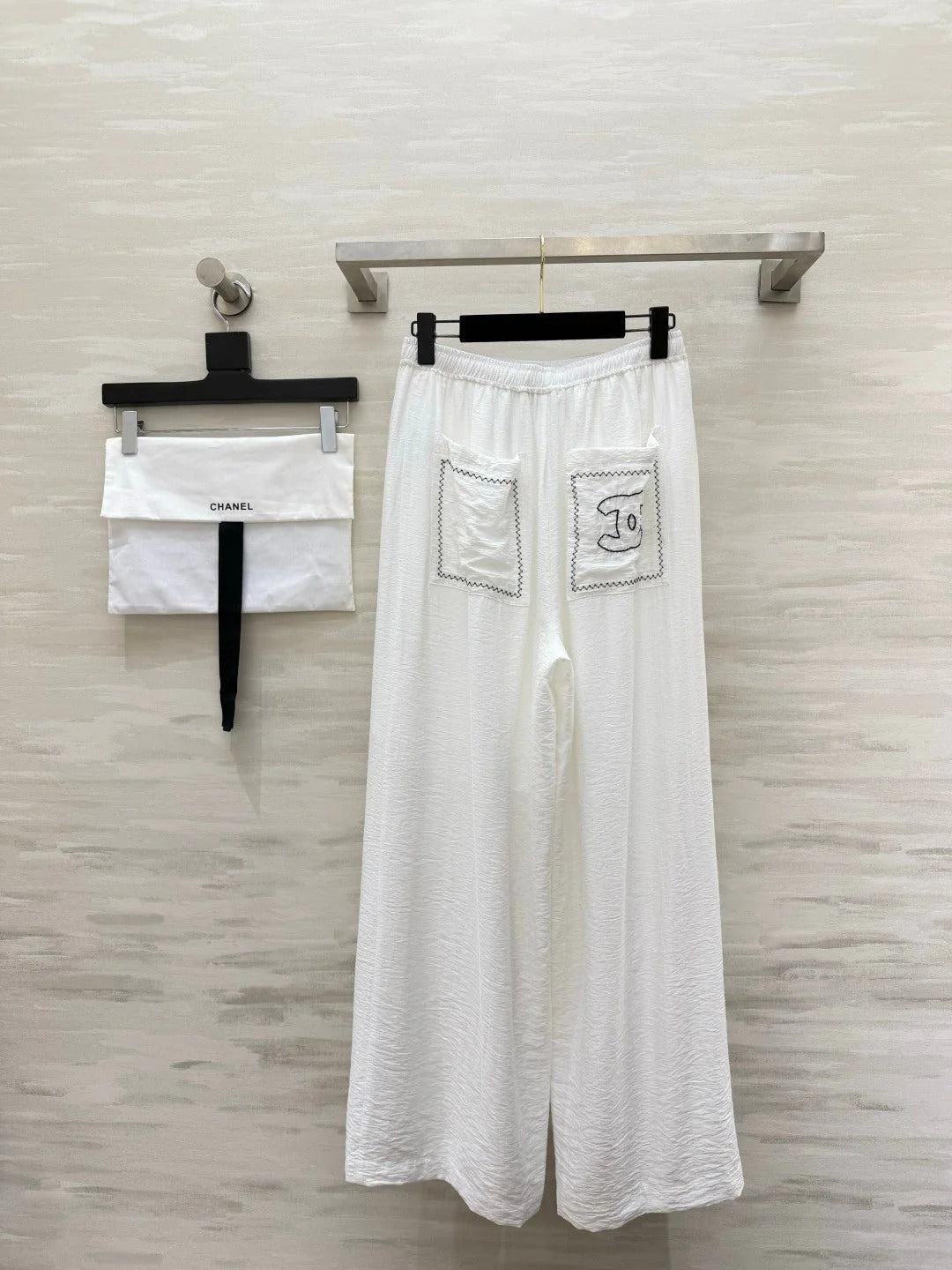 Chanel 2026 Long Pants and Tank Top Set Cotton 402473