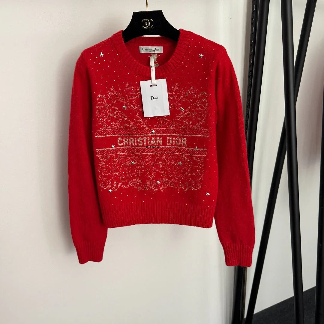DIOR 25S LONG-SLEEVE SWEATER 660