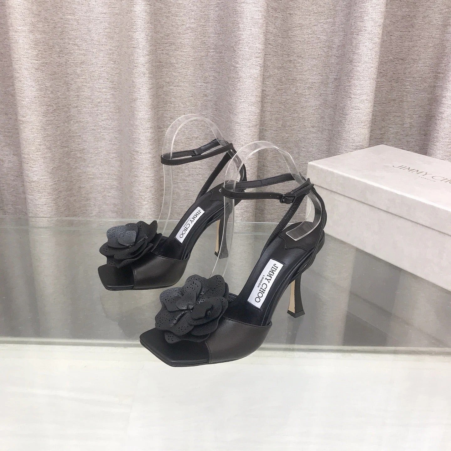 Jimmy Choo 2026 Mimmi Sandals 85mm Sheepskin 910775