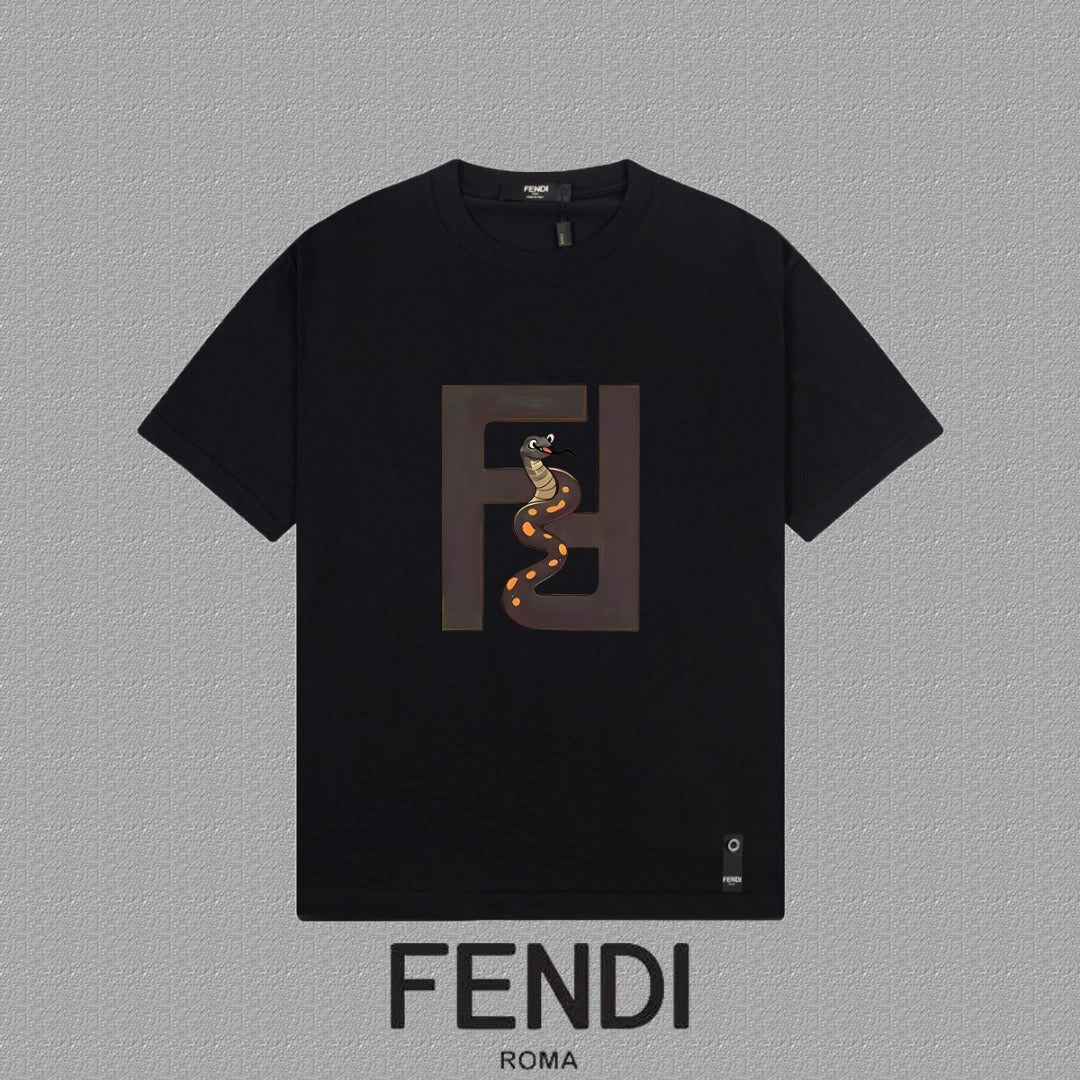 Fendi 2026 Men's Short-Sleeve T-Shirt Cotton 806084