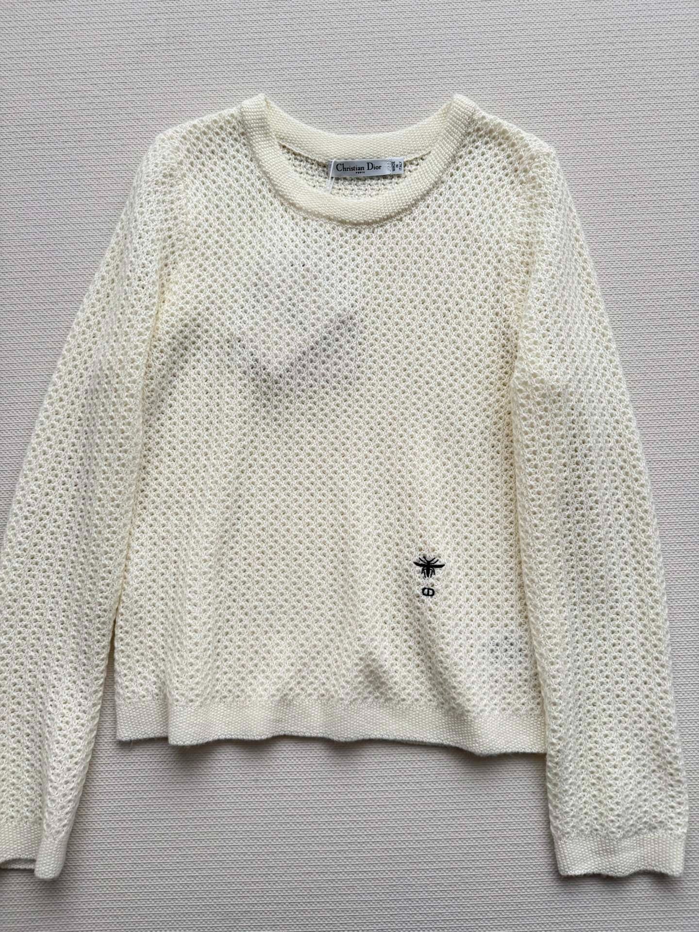 DIOR 25S MESH KNIT SWEATER 792
