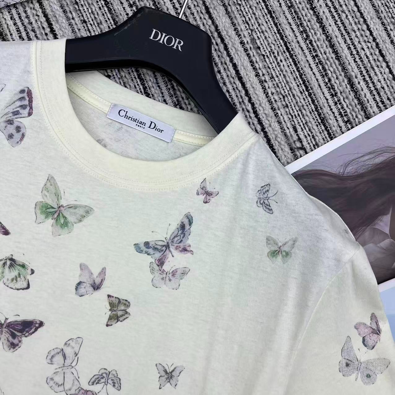 DIOR 25S SHORT-SLEEVE CREW NECK T-SHIRT 839