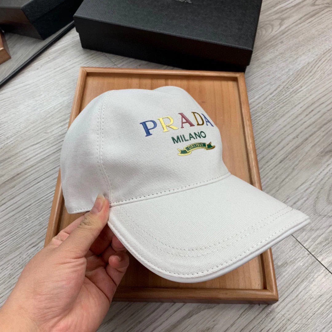 BASEBALL HAT IN WHITE FABRIC 269984