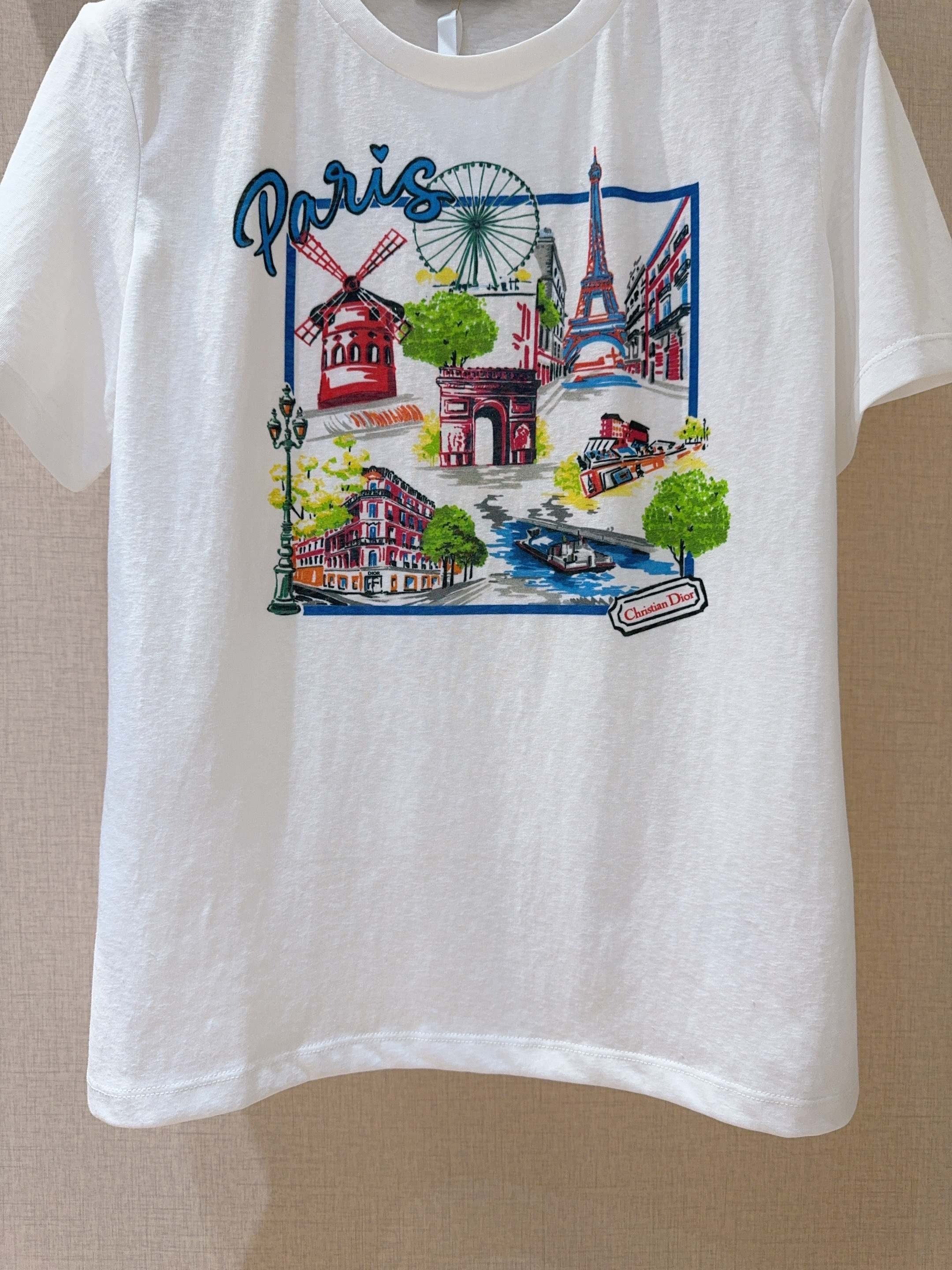 DIOR 25S CREW-NECK T-SHIRT 758