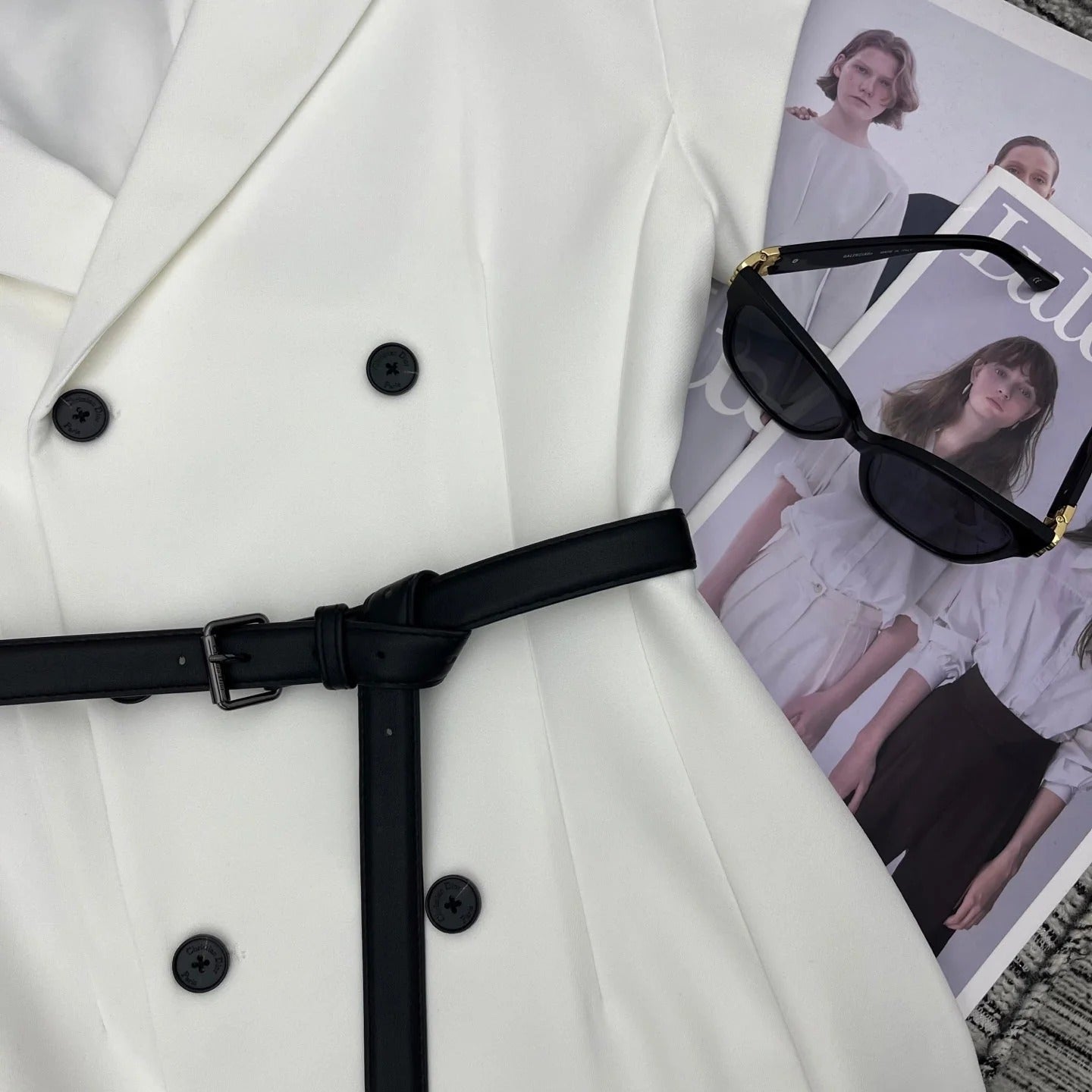 DIOR 25S LONG BLAZER DRESS 808