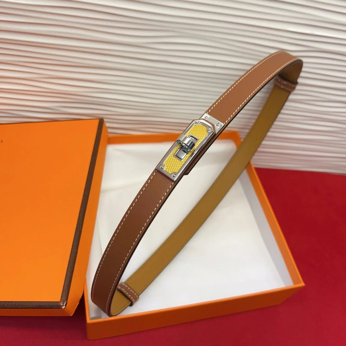 Hermes 2026 Kelly Splas'H 18 Belt Leather 211065