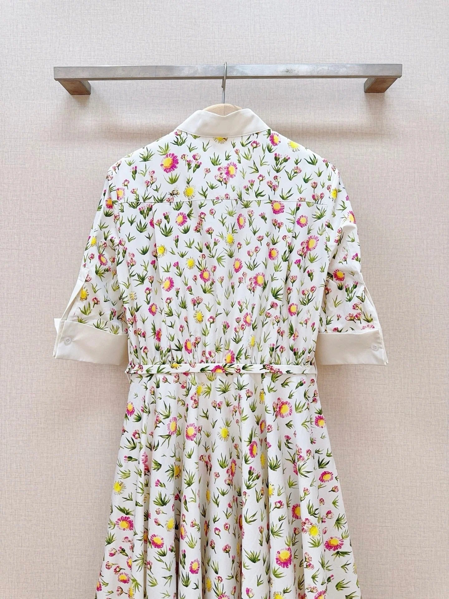 Dior 2026 Printed Dress Cotton Poplin 571250