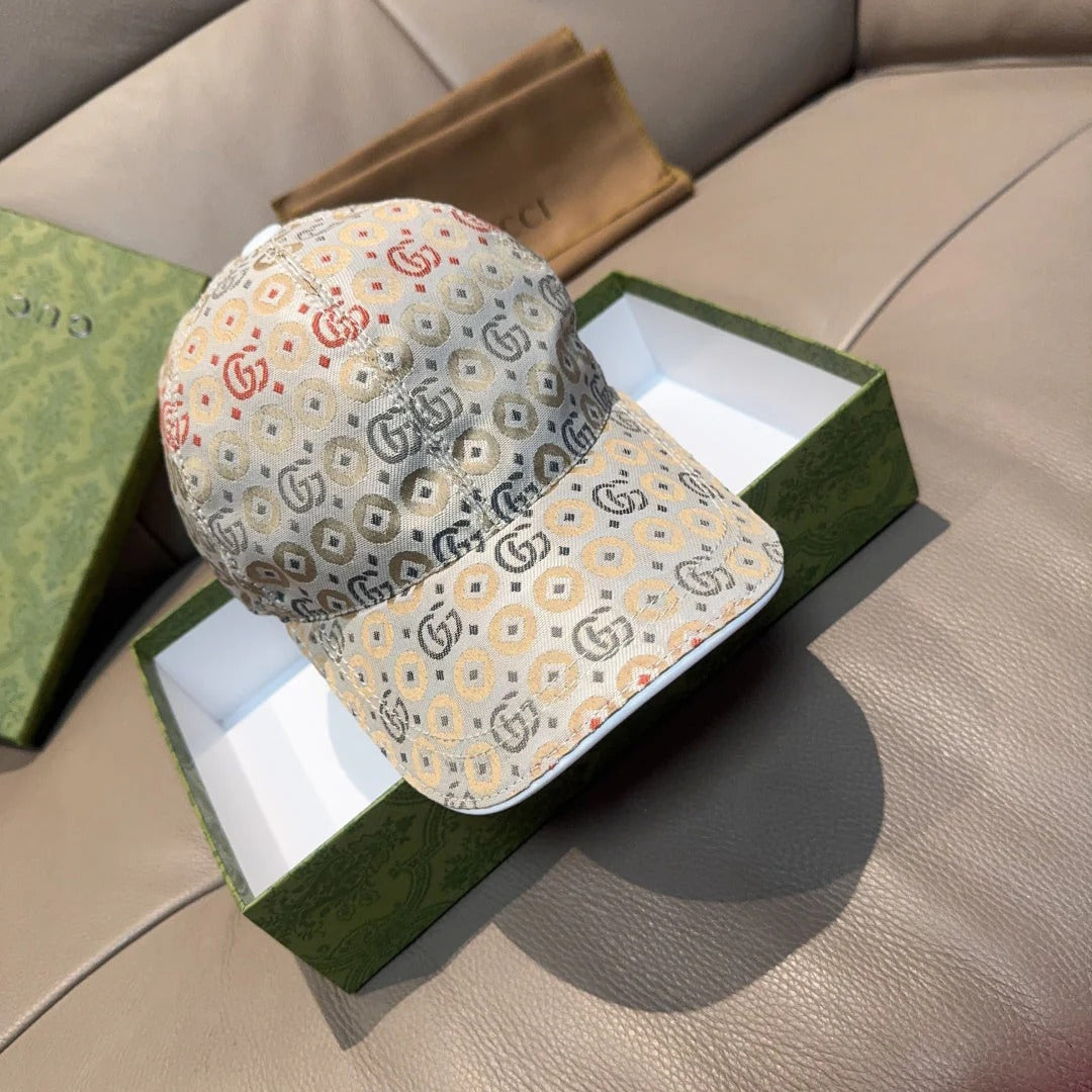 Gucci Logo Denim Jacquard Hat 211636