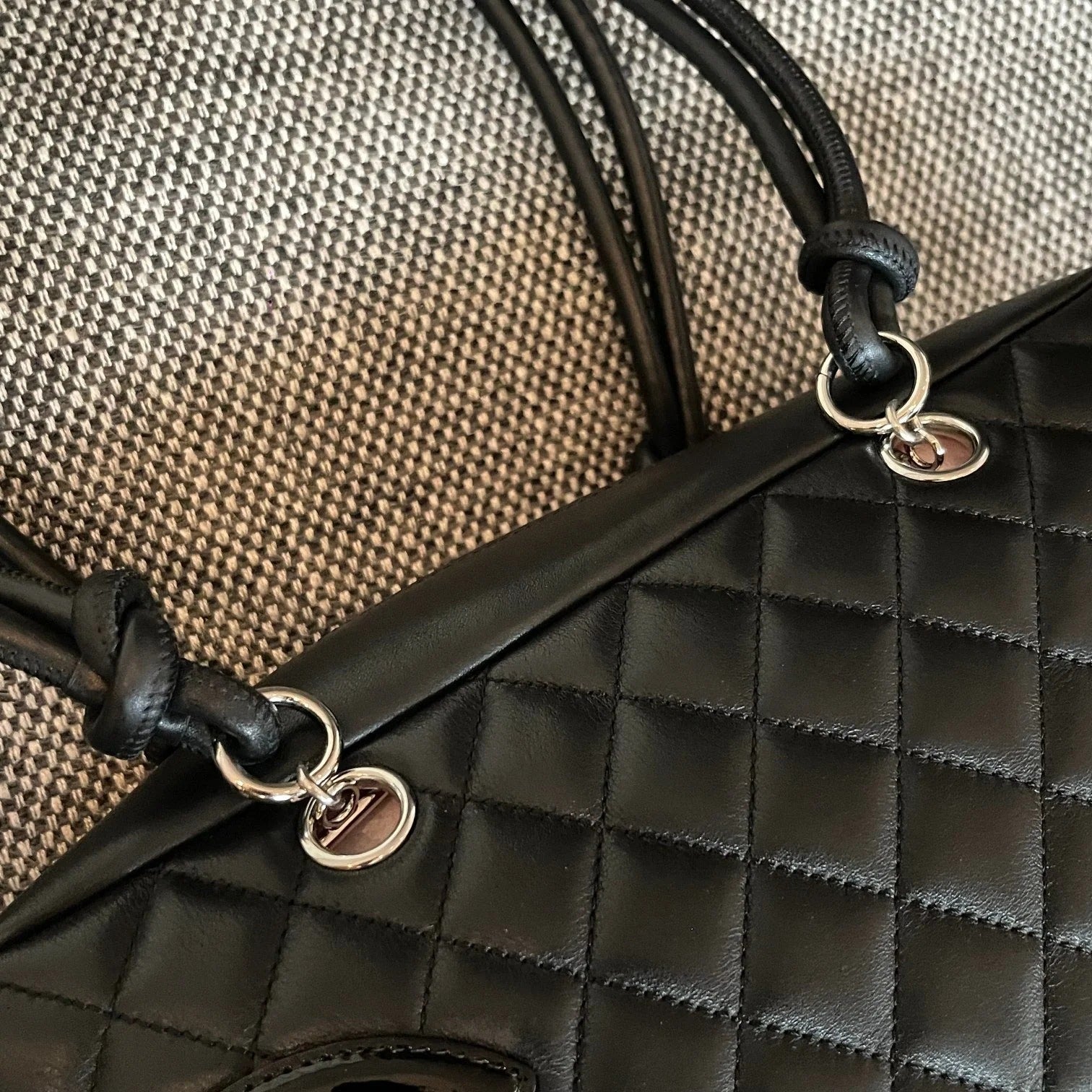 Chanel 2026 Cambon Ligne Bowling Bag 27cm Calfskin