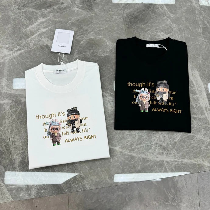 CC 2026 Labubu Short-Sleeve T-Shirt Cotton 370216