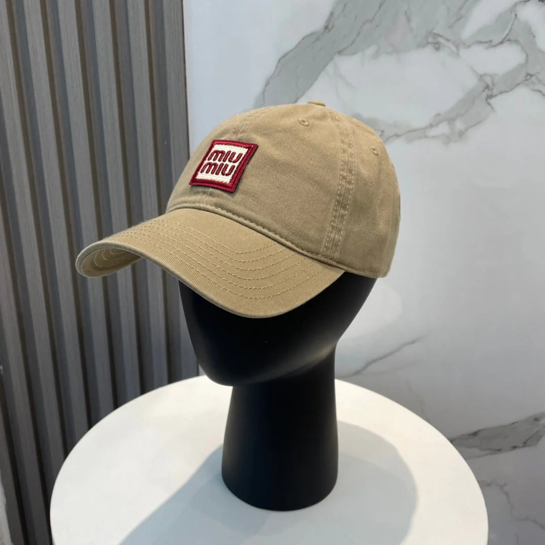 Miumiu Baseball Cap Multicolor Cotton 250071